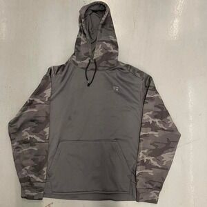 Russel grey and camo lightweight active athletic pullover